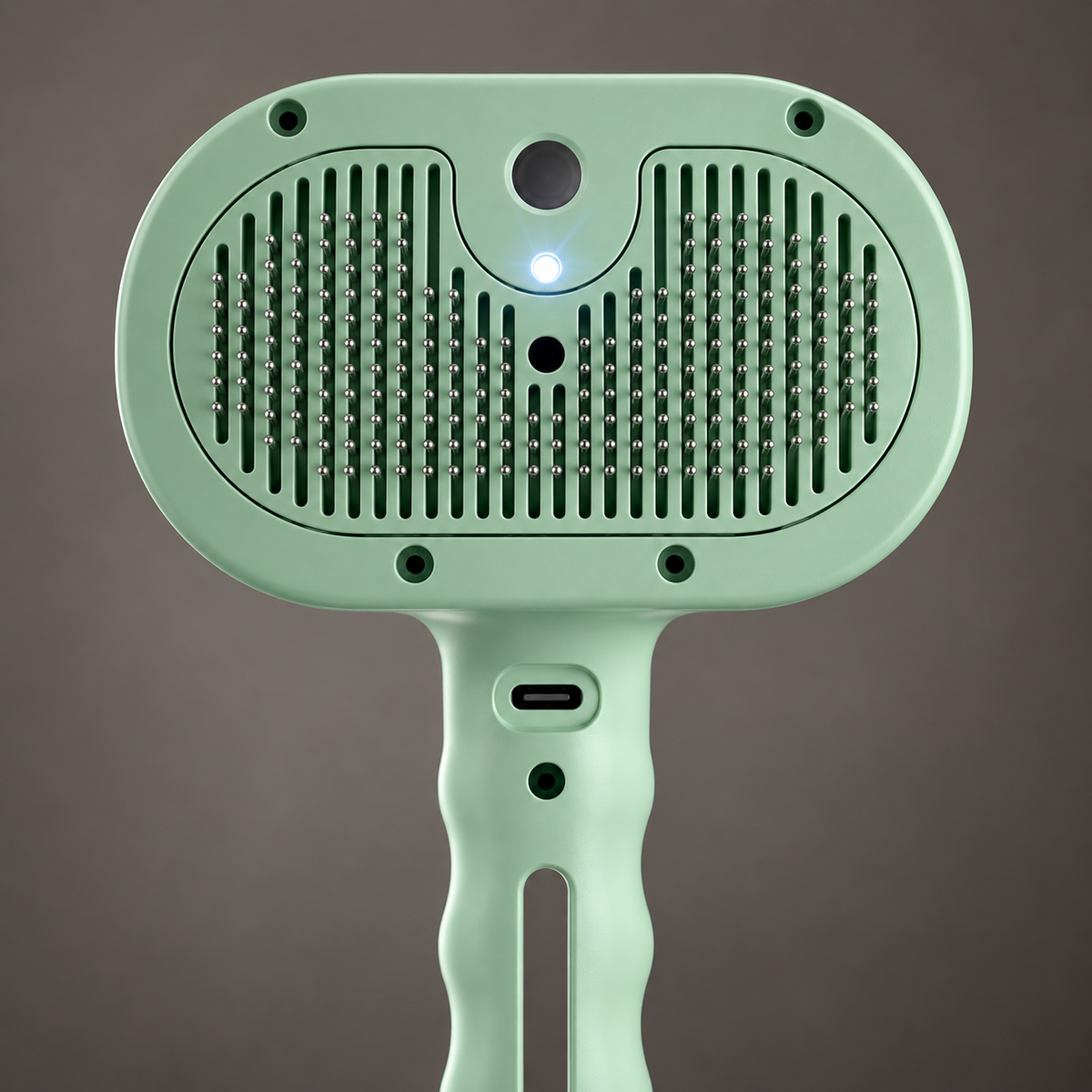 Lato denti di Aeriva Soffio con luce LED accesa
